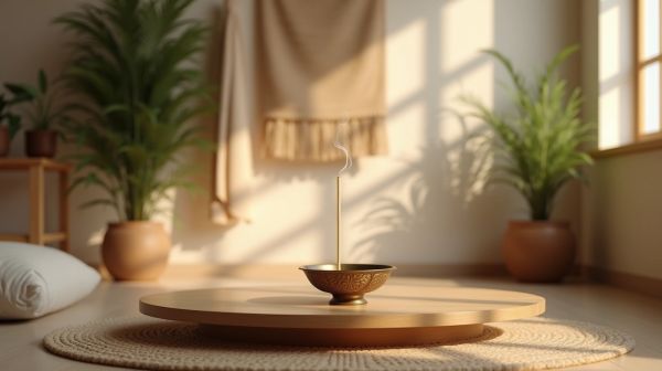Votre espace zen grâce à un brûleur d'encens unique