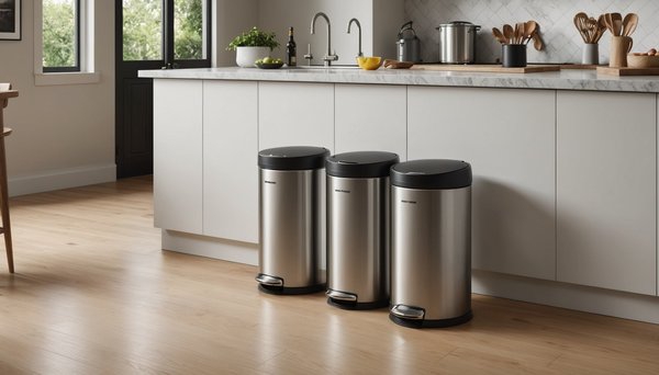 Les poubelles qui allient praticité et style pour votre espace